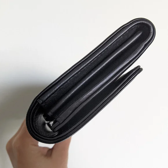 YSL Black Quilted Wallet - Picture 6 of 10